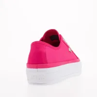 Кросівки Tommy Hilfiger Essential Vulcanized Canva FW0FW07459-T1K - Рожеві