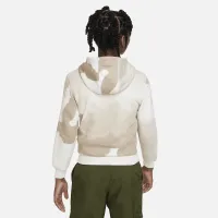 Nike Sportswear Club Fleece Big дитячі Pullover Толстовка з капюшоном колір коричневий