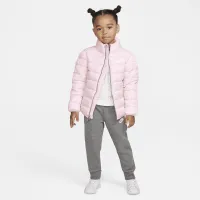 Nike Solid Puffer Jacket Little Kids' Jacket Pink