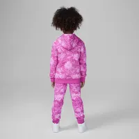 Nike Jordan Brooklyn Essentials Little детские 2-Piece Floral Printed Pullover набор Pink