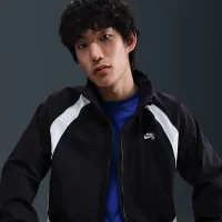 Nike SB Full-Zip Woven Skate Куртка цвет черный