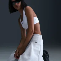 Nike Sportswear Tech Fleece жіноча З високою талією Pleated Pants колір сірий