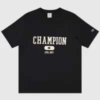 Футболка Champion Crewneck 220432-KK001 -  Черная