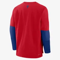 Philadelphia Phillies Authentic Collection Player мужские Nike Dri-FIT MLB Pullover свитшот цвет красный
