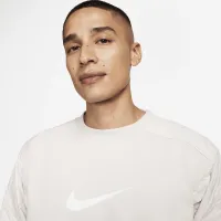 Nike Standard Issue мужские баскетбольные Crew-Neck свитшот цвет коричневый