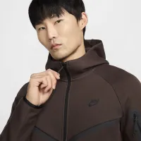 Nike Tech чоловічі Full-Zip Windrunner Толстовка з капюшоном колір коричневий