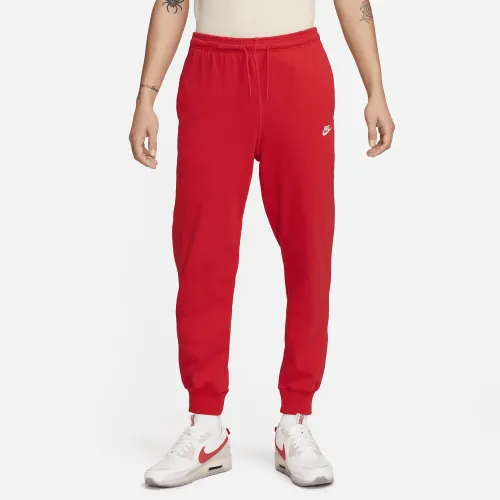 Nike Club чоловічі Knit Joggers колір червоний