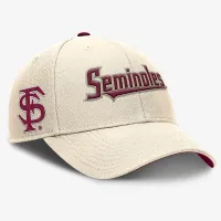 Florida State Seminoles Primetime Rise чоловічі Nike College Adjustable Hat колір коричневий