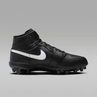 Nike Jordan 1 Mid TD чоловічі Football Cleat колір чорний