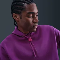 FC Barcelona Club чоловічі Nike Soccer Pullover Толстовка з капюшоном колір фіолетовий