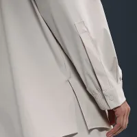 Nike 24.7 PerfectStretch жіноча Dri-FIT оверсайз Long-Sleeve Shirt колір коричневий
