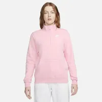 Nike Sportswear Club Fleece женская 1/2-Zip свитшот Pink