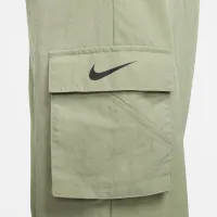 Nike Sportswear Essential жіноча High-Rise Woven Cargo Pants колір зелений