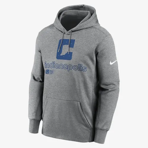 Indianapolis Colts Men’s Nike Therma NFL Pullover Толстовка з капюшоном колір сірий