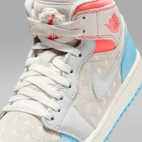 Nike Air Jordan 1 Mid женская Кроссовки цвет белый