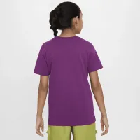 Nike Sportswear Big детские футболка цвет фиолетовый