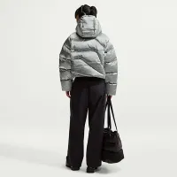 Nike Sportswear Swoosh Series жіноча Therma-FIT оверсайз Down Puffer Куртка колір сірий