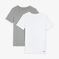 Nike Big дитячі Crew Undershirt (2 пари) колір білий
