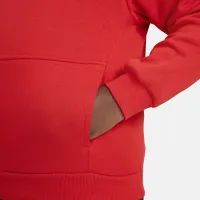 Nike Sportswear Club Fleece Big дитячі Pullover Толстовка з капюшоном (Extended Size) колір червоний