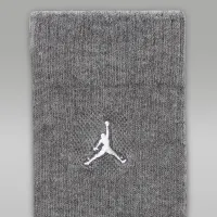 Nike Jordan Monogram Essentials Big детские Crew носки (6 пары) цвет черный
