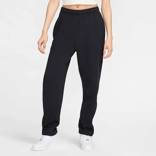 Nike Wool Classics Open-Hem Fleece Pants колір чорний