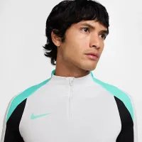Nike Strike мужские Dri-FIT Soccer 1/2-Zip Drill Top цвет серый