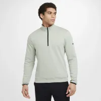 Nike Tour мужские 1/2-Zip для гольфа Top цвет зеленый