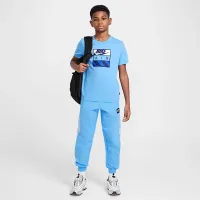 Nike Air Big детские футболка синий