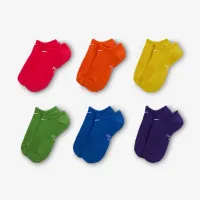 Nike Everyday детские Cushioned No-Show носки (6 пары) многоцветный