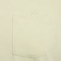 Nike Sportswear Premium Essentials мужские Long-Sleeve Pocket футболка цвет зеленый