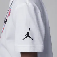 Nike Jordan Jumpman Heirloom Little дитячі Graphic футболка колір білий