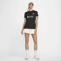 Liverpool FC 2024/25 Stadium Away жіноча Nike Dri-FIT Soccer Replica Jersey колір чорний