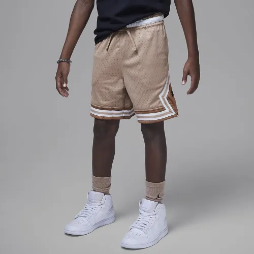 Nike Jordan Sport Big детские Dri-FIT Diamond шорты цвет коричневый