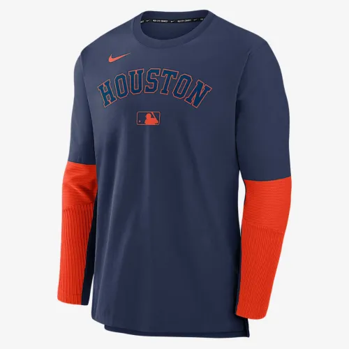 Houston Astros Authentic Collection Player чоловічі Nike Dri-FIT MLB Pullover Куртка блакитний