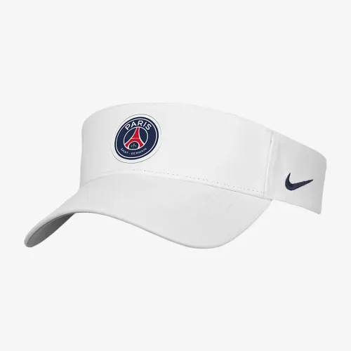 Paris Saint-Germain Nike Soccer Visor цвет белый