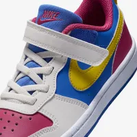 Nike Court Borough Low Recraft Little дитячі Кросівки колір фіолетовий