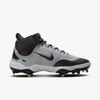 Nike Alpha Huarache Elite 4 Mid мужские бейсбольные бутсы цвет серый