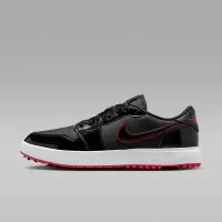 Nike Air Jordan 1 Low G для гольфа Кроссовки цвет черный
