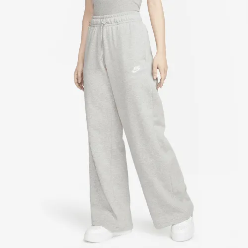 Nike Sportswear Club Fleece женская Mid-Rise Wide-Leg Sweatpants цвет серый