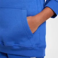 Nike Big детские Cheer Pullover Толстовка с капюшоном синий