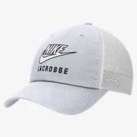 Nike Club Unstructuцвет красный Lacrosse Swoosh Trucker Cap цвет белый