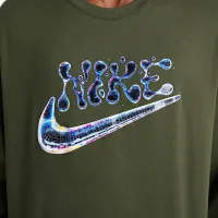 Nike Sportswear Club Long-Sleeve футболка колір зелений