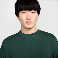 Nike Wool Classics Crew цвет зеленый
