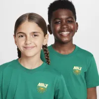 Nike Sportswear Big детские футболка цвет зеленый