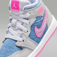 Nike Jordan 1 Mid SE Baby/Toddler Кросівки блакитний