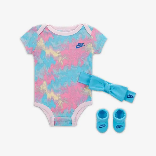 Nike Digi Dye 3-Piece Bodysuit Box комплект Baby Bodysuit комплект блакитний