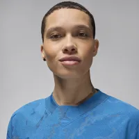Nike Jordan женская Knit Cropped Top синий