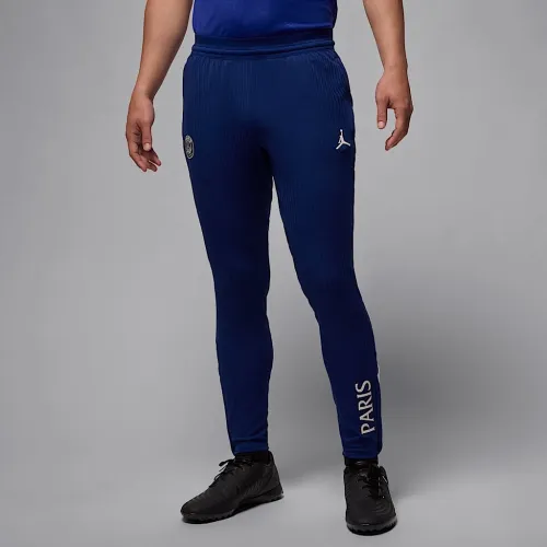 Nike Paris Saint-Germain Strike Elite Fourth мужские Jordan Dri-FIT ADV Soccer Knit Pants синий