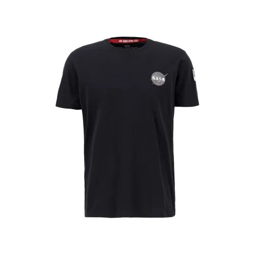 Футболка Alpha Industries Space Shuttle T 17650703 - Чорна