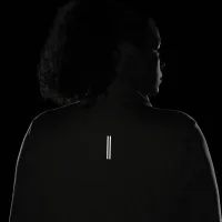 Nike Element женская 1/2-Zip Running Top (большие размеры) цвет зеленый